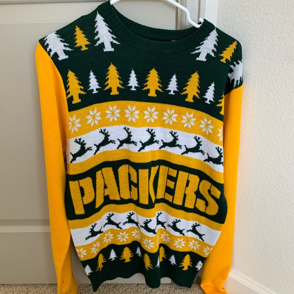 Green Bay Packers Christmas Sweater